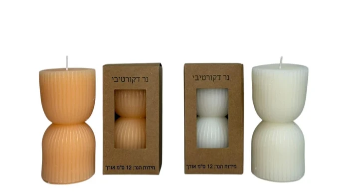 נר ";שעון חול";