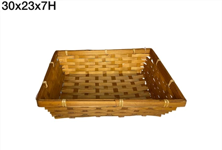 סלסילת במבו פשוטה חומה